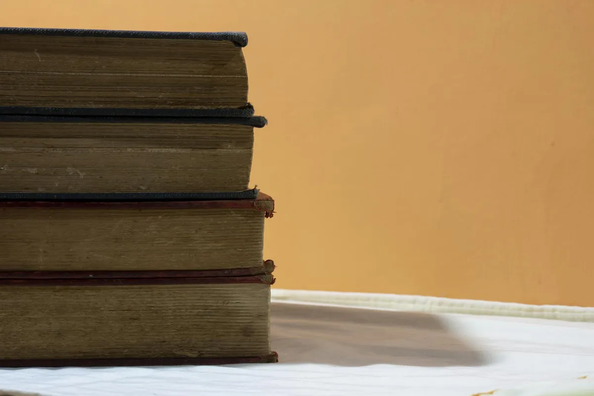 Vintage hardcover novels